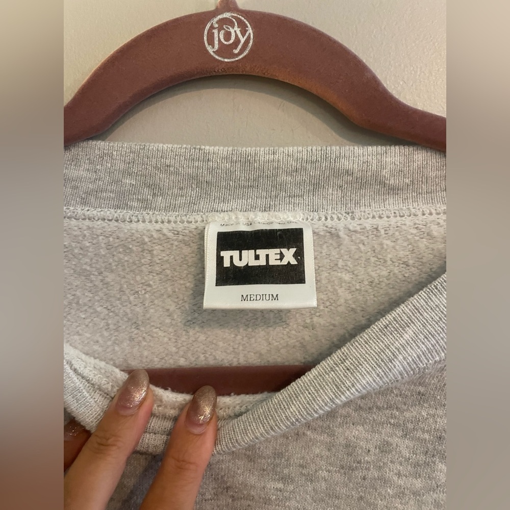Vintage Cowboys Crew Neck Sweatshirt Gray - Picture 4 of 5